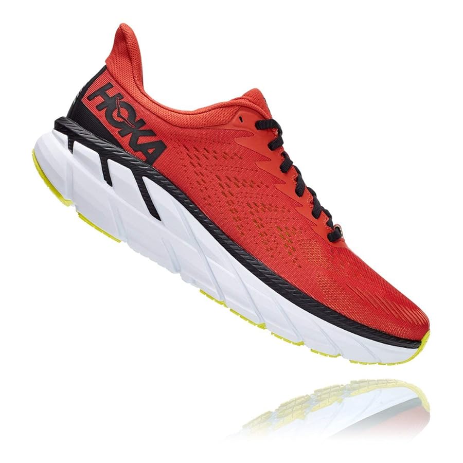 Amazon.com | Hoka One One Clifton 7 Chili/Black 12.5 D (M